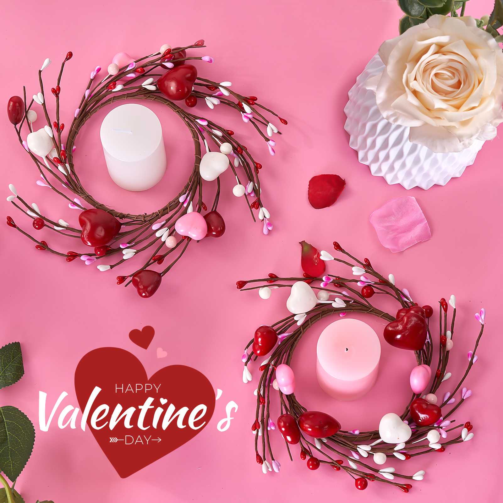 New Valentine's Day Wreath